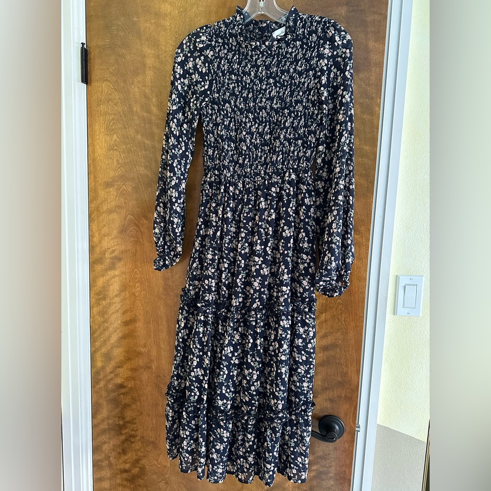 Floral midi dress